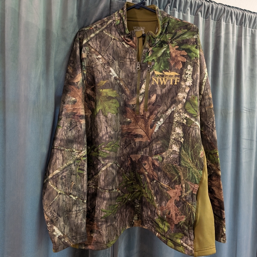 Nomad Fleece NWTF Jacket - XXL - Mossy Oak Obsession